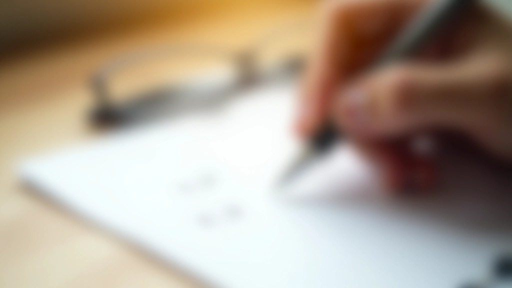 Main tenant un stylo au-dessus d'une liste de tâches écrite sur papier